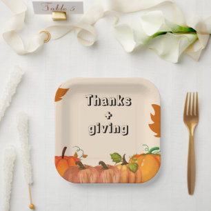 Verzamel en geef Bedankt: doe mee voor een Thanksg Papieren Bordje