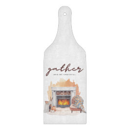 Verzamel en wees dankbaar Vriendschap Snijplank