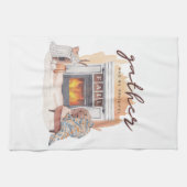 Verzamel en wees dankbaar Vriendschapsbijeenkomst Theedoek (Horizontaal)