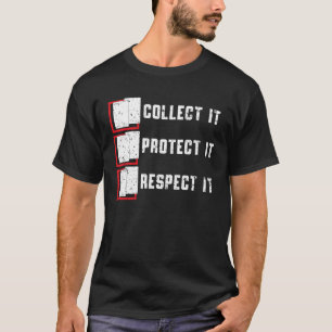 Verzamel het Bescherm het Respect IT TCG Trading C T-shirt
