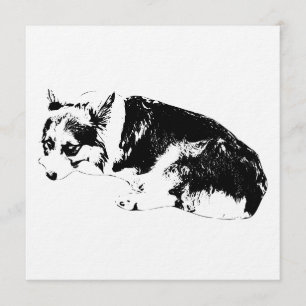 Verzamel Inkt, Cozy Corgi Kaart