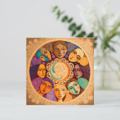 Verzamel je stam kaart (Staand voorkant)