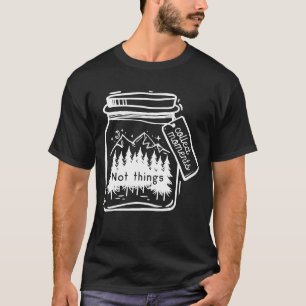 Verzamel momenten Cool Camping Quote T-shirt