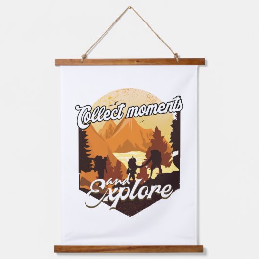 Verzamel momenten en ontdek hangend wandkleed (Voorkant)