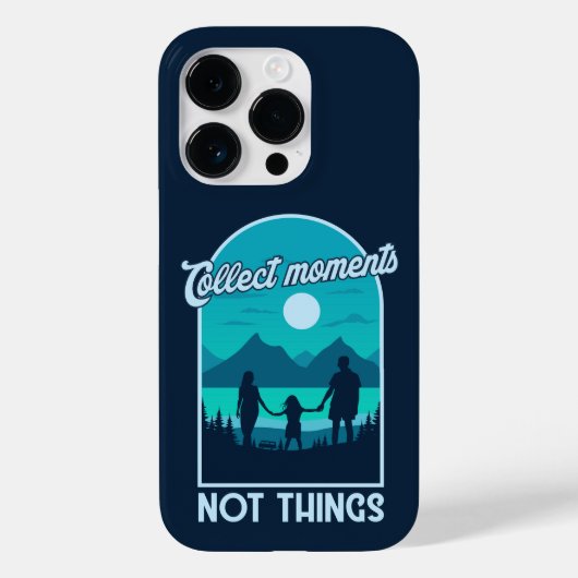 Verzamel momenten, niet dingen Case-Mate iPhone case (Achterkant)