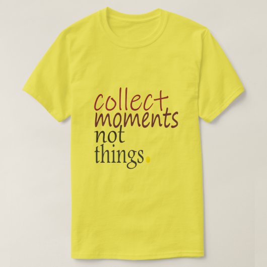 VERZAMEL MOMENTEN T-SHIRT (Design voorkant)