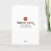 Verzamel Momenten - Vriendschapskaart (leeg binnen Kaart (Achterkant)