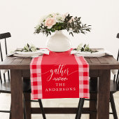 Verzamel rode buffel Controleer Herfst Thanksgivin Korte Tafelloper