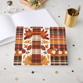 Verzamel rond de plaid gastenboek