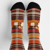 Verzamel rond de plaid sokken (Top)
