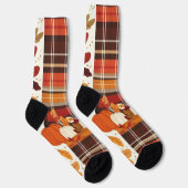 Verzamel rond de plaid sokken (Rechts)