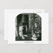 Verzamel 'rondom de boom' -  stereo-weergave briefkaart (Voorkant / Achterkant)