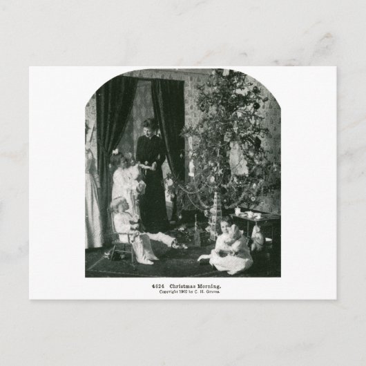 Verzamel 'rondom de boom' -  stereo-weergave briefkaart (Voorkant)