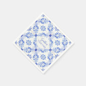 Verzamel samen boerderij rustieke Waterverf Tegel Servet (Hoek)