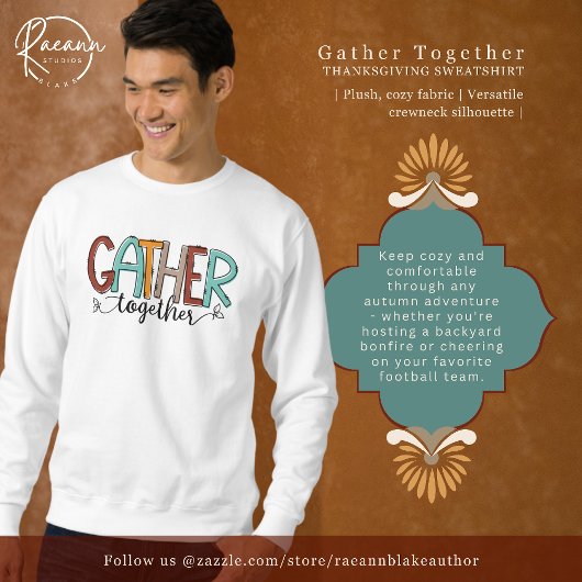 Verzamel samen Thanksgiving Sweatshirt