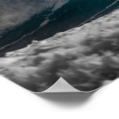 Verzamel uw Soul Quote over oceaangolven Poster (Hoek)