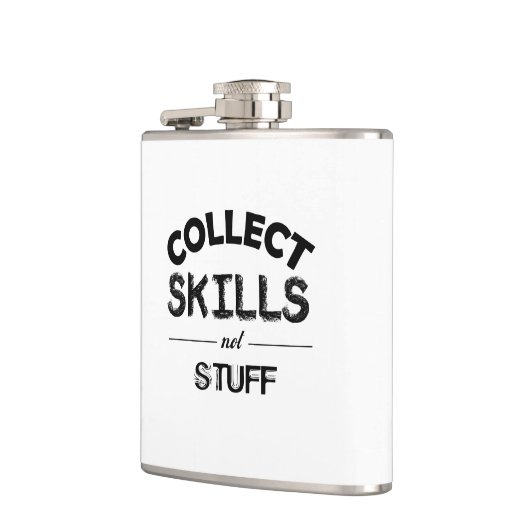 Verzamel vaardigheden niet stuipen heupfles