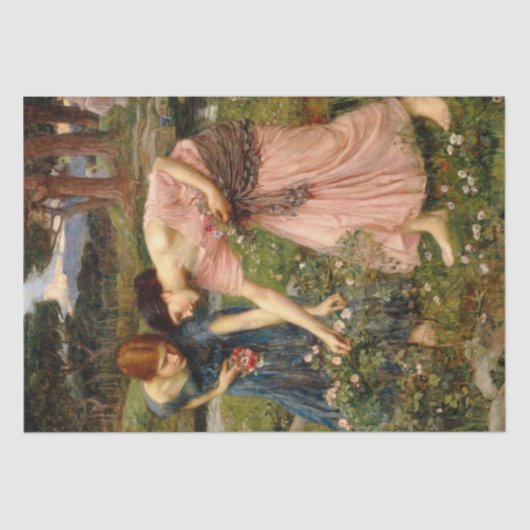 Verzamel Ye Rosebuds in mei - 1909  Tissuepapier (Voorkant)