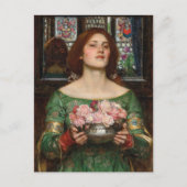 Verzamel Ye Rosebuds | John William Waterhouse Briefkaart (Voorkant)