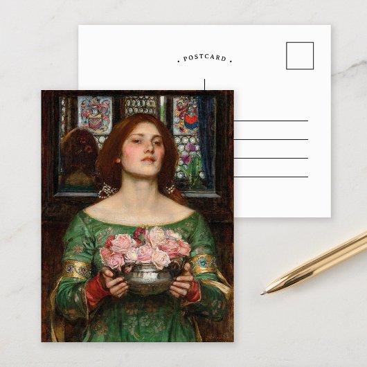 Verzamel Ye Rosebuds | John William Waterhouse Briefkaart