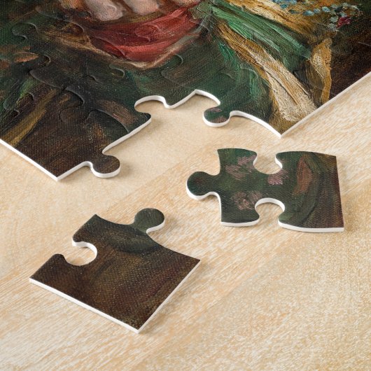 Verzamel Ye Rosebuds | John William Waterhouse Legpuzzel (Zijkant)