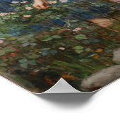 Verzamel Ye Rosebuds terwijl je kunt - Waterhuis Poster (Hoek)