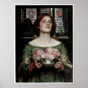 Verzamel Ye Rosebuds terwijl je mei Poster