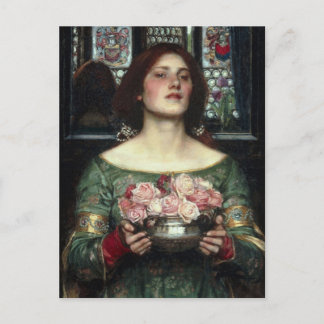 "Verzamel Ye Rosebuds terwijl Ye" John William Wat Briefkaart