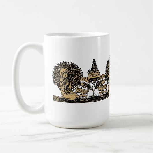 Verzamel Ye Rosebuds Victoria Era Quote Koffiemok (Links)