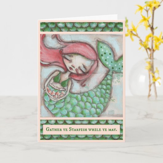 Verzamel Ye Zeester - de Kaart van de Verjaardag (Gele Bloem)