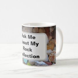 Verzamelaar Humor Vraag Me Over Mijn Steencollecti Koffiemok