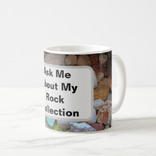 Verzamelaar Humor Vraag Me Over Mijn Steencollecti Koffiemok