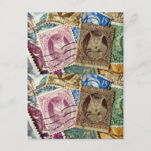 Verzamelaar Indigo Postzegels Briefkaart