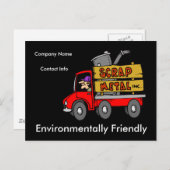 Verzamelaar schroot briefkaart (Voorkant / Achterkant)