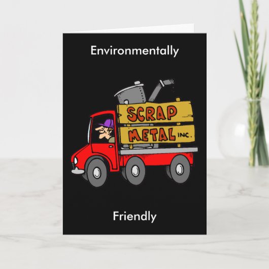 Verzamelaar schroot kaart (Voorkant)