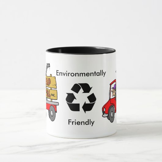 Verzamelaar schroot mok (Midden)