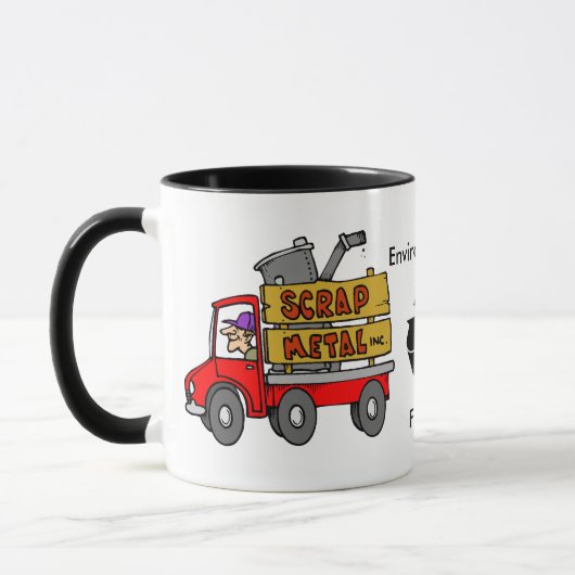 Verzamelaar schroot mok (Links)