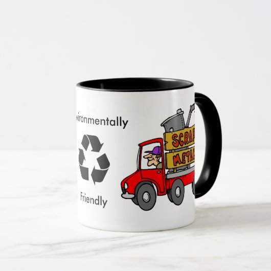 Verzamelaar schroot mok (Voorkant rechts)