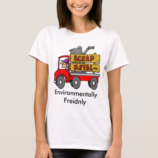 Verzamelaar schroot t-shirt (Voorkant)