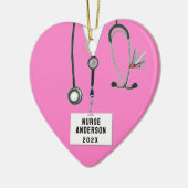 Verzamelbaar voor ononderbroken kerstmis keramisch ornament (Links)