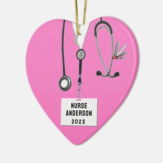 Verzamelbaar voor ononderbroken kerstmis keramisch ornament (Links)