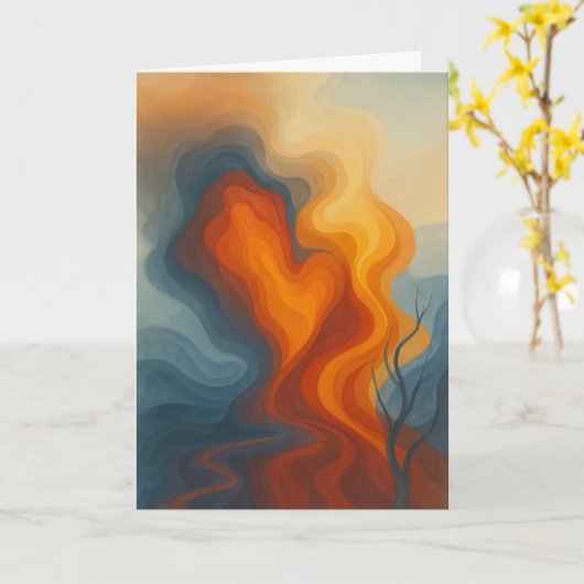 Verzamelbare Aanpasbare Glow Forth Kaart (Gele Bloem)