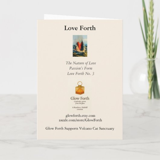 Verzamelbare aanpasbare Glow Forth kaart (Achterkant)