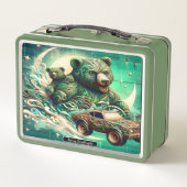 Verzamelbare beren leuk lunchbox trip (Achterkant)
