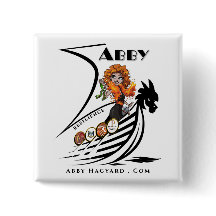 Verzamelbare Button van Abby World "Resilience"