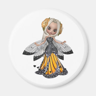♥ Verzamelbare fee Bloempop Art ♥ (pixie5) Magneet