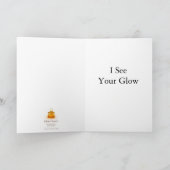 Verzamelbare Glow Forth-ansichtkaart Kaart (Binnen)