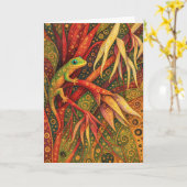 Verzamelbare Glow Forth wenskaart Kaart (Gele Bloem)