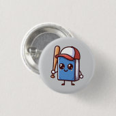 Verzamelbare knop ronde button 3,2 cm (Voorkant /achterkant)