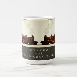 Verzamelbare modeltrein koffiemok